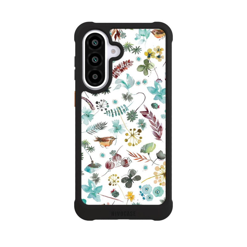 Galaxy A57 5G NIVOmax Papillon botanique Nature Bleu