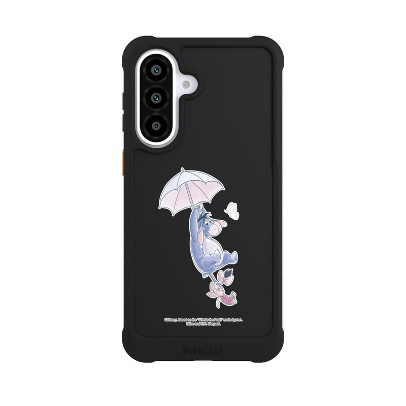 Galaxy A57 5G NIVOmax Winnie Pooh Eeyeore Find Happiness Transparent