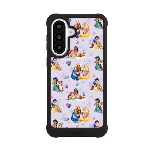 Samsung Galaxy A57 5G NIVOmax Princess Floral Pattern Purple