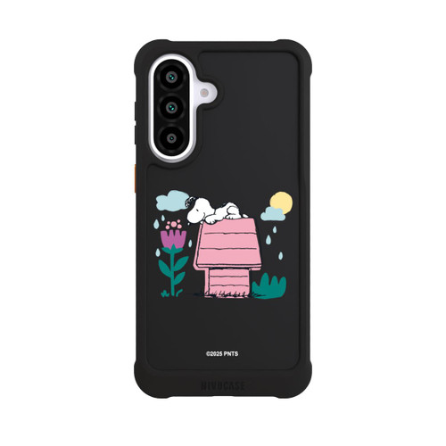 Samsung Galaxy A57 5G NIVOmax Snoopy Hundehütte Frühling transparent