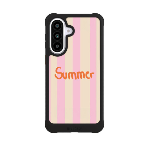 Samsung Galaxy A57 5G NIVOmax Summer Pink And Orange Stripes