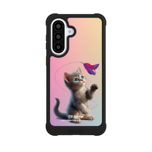 Samsung Galaxy A57 5G NIVOmax Playing Cat with Feather