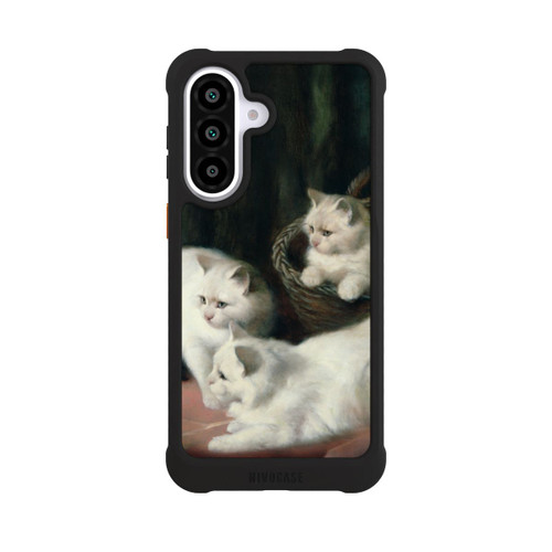 Samsung Galaxy A57 5G NIVOmax Three White Angora Kittens