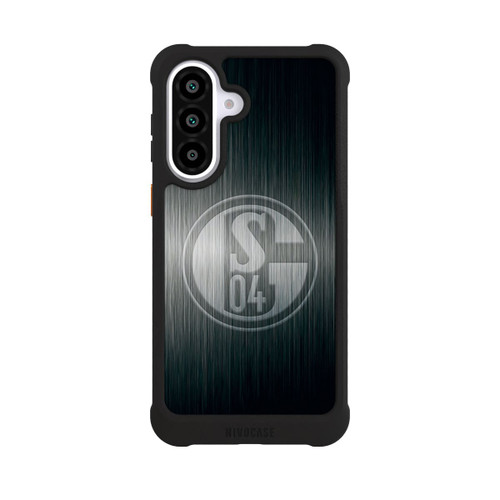 Samsung Galaxy A57 5G NIVOmax Schalke 04 Metall Look