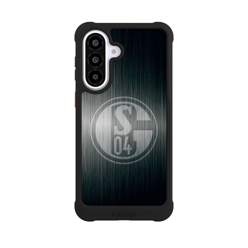 Galaxy A57 5G NIVOmax Schalke 04 Metall Look
