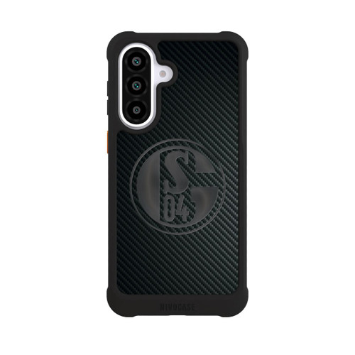 Samsung Galaxy A57 5G NIVOmax Schalke 04 Carbon Look
