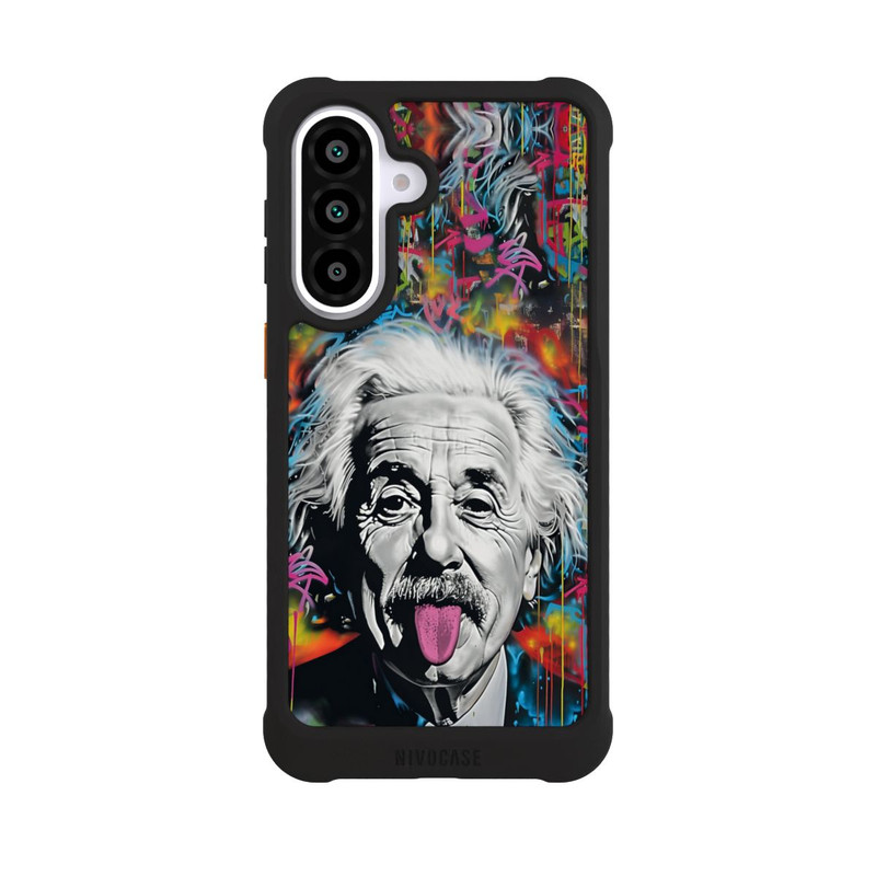 Galaxy A57 5G NIVOmax Physiker Bunte Zunge Raus