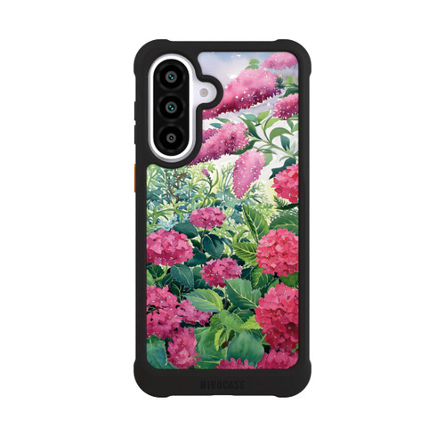 Samsung Galaxy A57 5G NIVOmax Garden Hydrangeas and Buddleia by Christopher Ryland