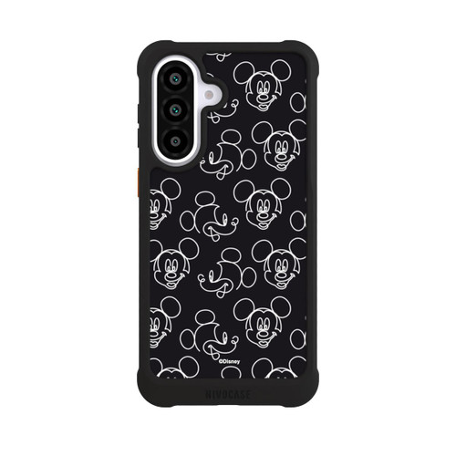 Samsung Galaxy A57 5G NIVOmax Disney Mickey Muster Schwarz