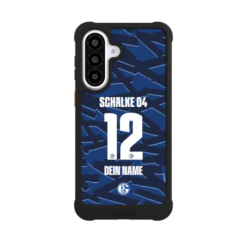 Samsung Galaxy A57 5G NIVOmax Schalke 04 Trikot Personalisierbar 25-26