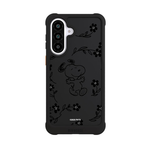 Samsung Galaxy A57 5G NIVOmax Snoopy und Flowers Transparent