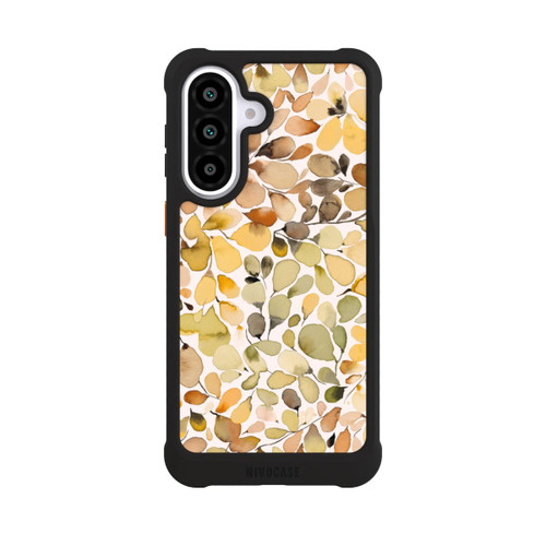 Samsung Galaxy A57 5G NIVOmax Eukalyptus Aquarellblätter Braun Herbst