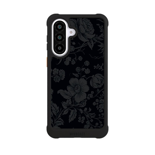 Samsung Galaxy A57 5G NIVOmax Dunkle Blumen Vintageoptik
