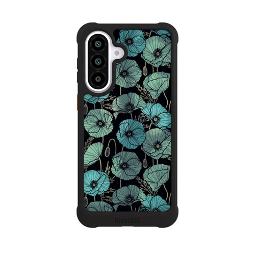 Samsung Galaxy A57 5G NIVOmax Coquelicots d'Été Verts