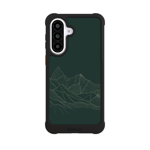 Samsung Galaxy A57 5G NIVOmax Berg Line Art Grün