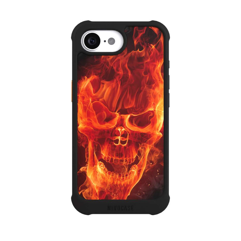 iPhone 17e NIVOmax Burning Skull