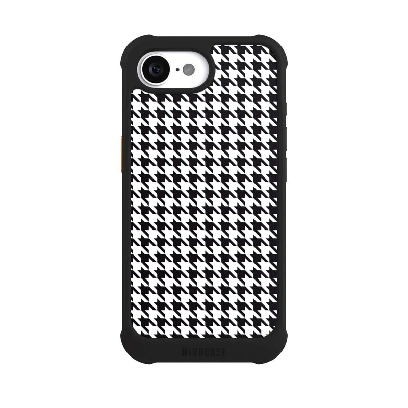 17 e NIVOmax Hahnentritt Schwarz Weiß