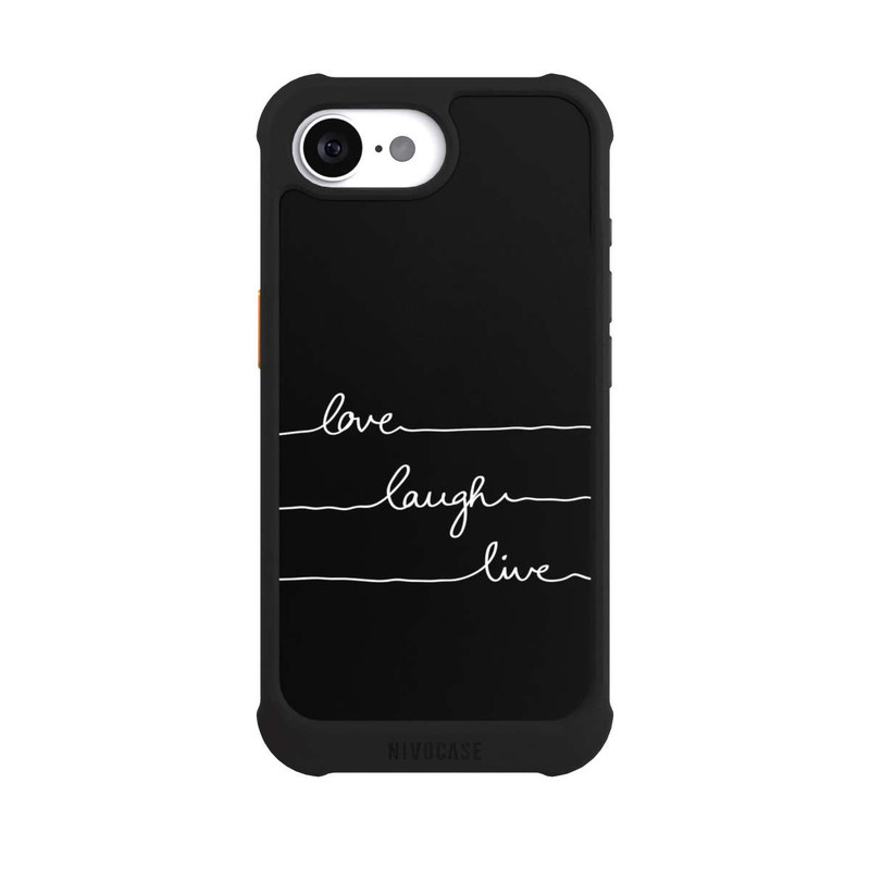 17 e NIVOmax Love Laugh Live weiß/schwarz
