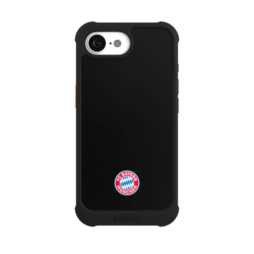 Apple iPhone 17e NIVOmax Classic FCB Logo - colorful on black
