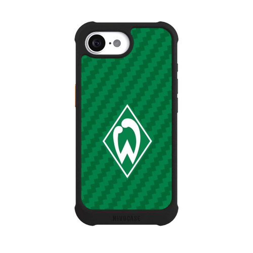 Apple iPhone 17e NIVOmax Carbonlook - Werder Bremen