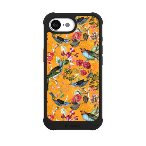 Apple iPhone 17e NIVOmax Birds Flowers Wallpaper