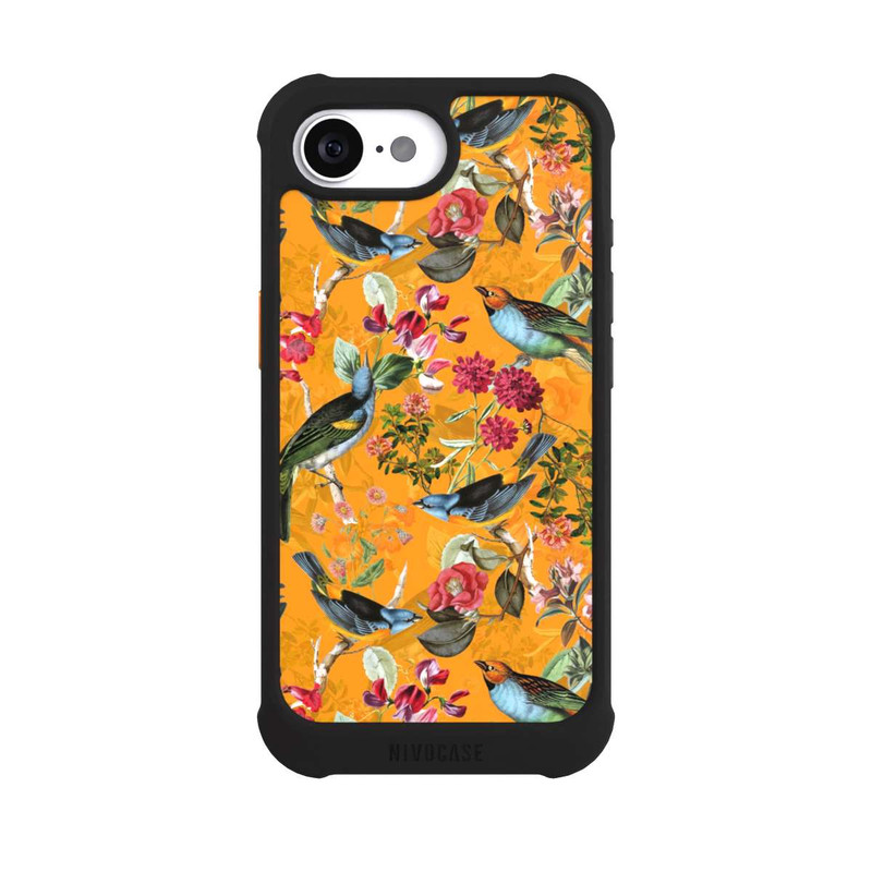 17 e NIVOmax Tapete mit Vögeln und Blumen