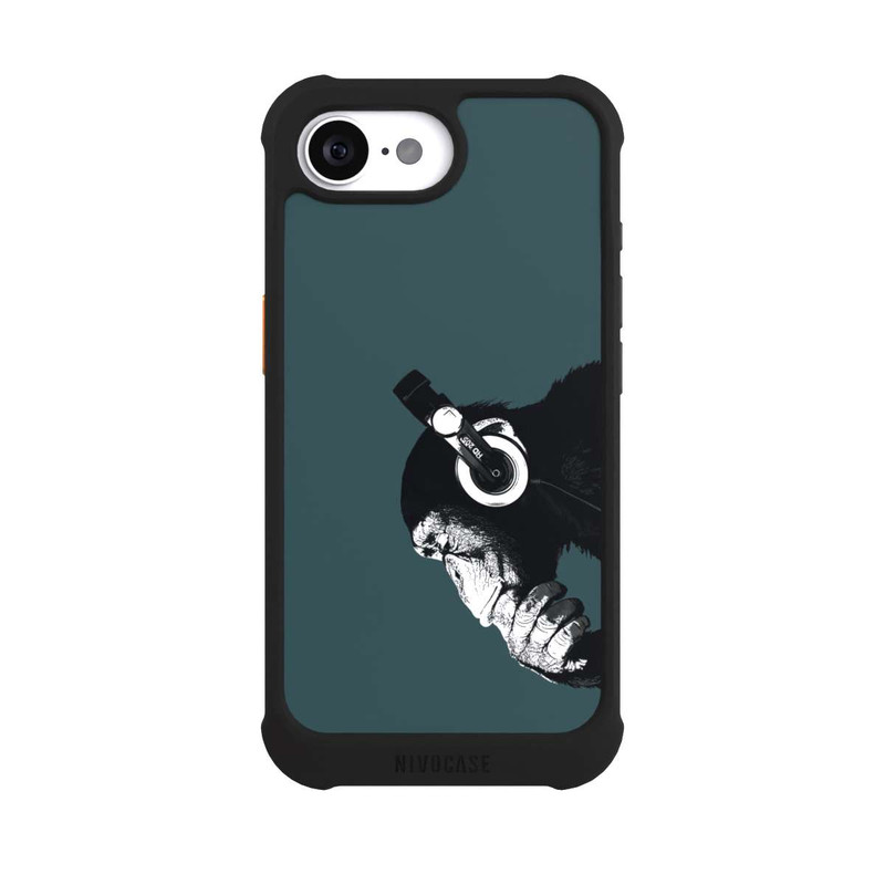 17 e NIVOmax Denkender Affe Blau