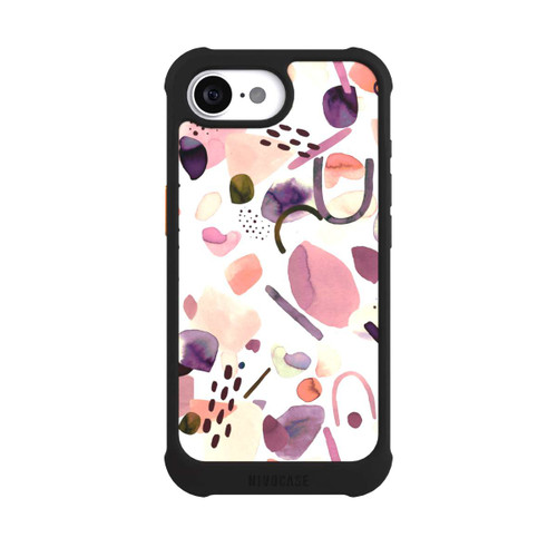 Apple iPhone 17e NIVOmax Watercolor Abstract Pieces Mauve