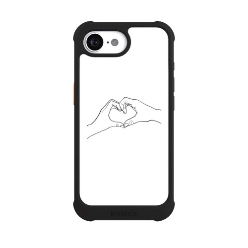 Apple iPhone 17e NIVOmax Love Hands Line Art