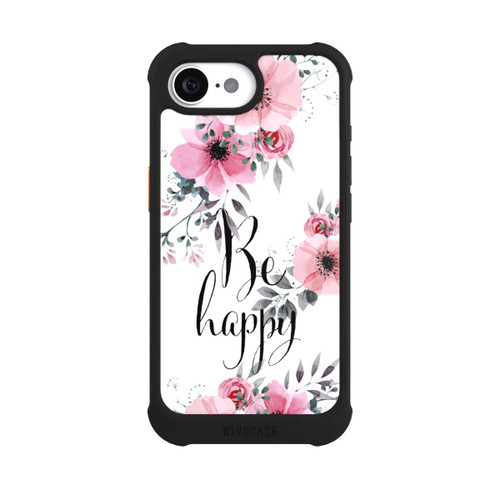 Apple iPhone 17e NIVOmax Be Happy Blumen