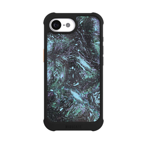 Apple iPhone 17e NIVOmax Abstract Dripping Dust Purple