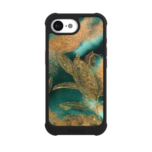 Apple iPhone 17e NIVOmax Gold und Grün Natur