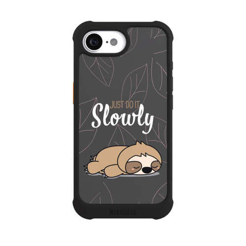 Apple iPhone 17e NIVOmax Just Do It Slowly Sloth Grey