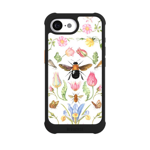 Apple iPhone 17e NIVOmax Wildblumen mit Biene weiß