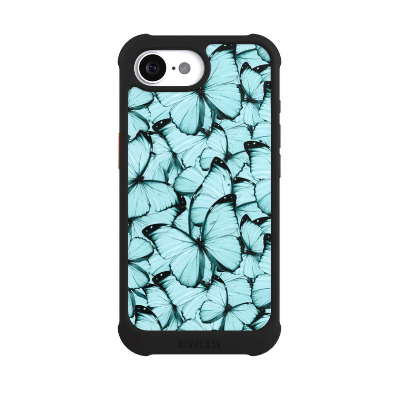 17 e NIVOmax Teal Butterflies