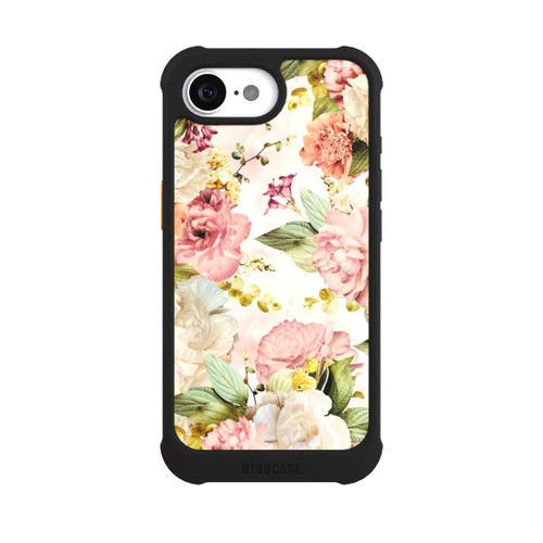 Apple iPhone 17e NIVOmax Flower Frame Peonies beige