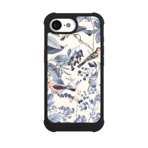 Apple iPhone 17e NIVOmax Vögel und Beeren in Beige