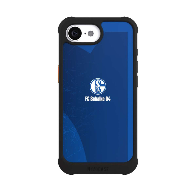 17 e NIVOmax Schalke 04 Blauer Hintergrund Mit Logo