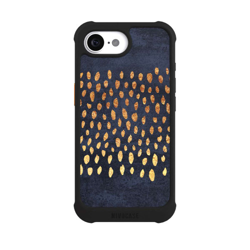 Apple iPhone 17e NIVOmax Muster Gold und Marine