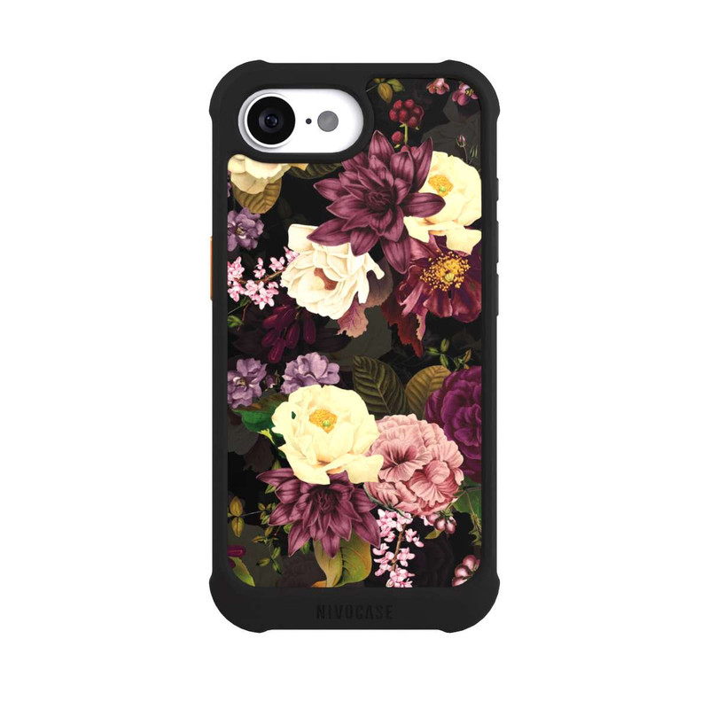 iPhone 17e NIVOmax Fleurs Sombres & Abeilles