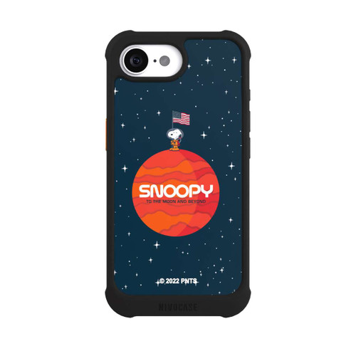 Apple iPhone 17e NIVOmax Snoopy Space Traveller Orange
