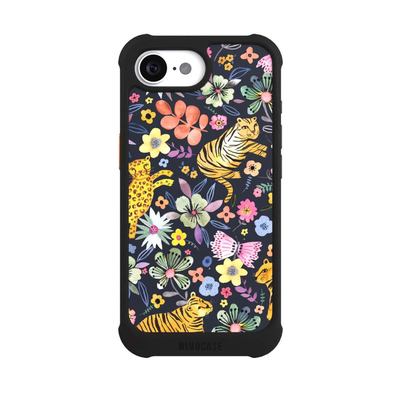 17 e NIVOmax Spring Tigers Flowers Black