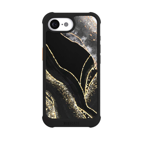 Apple iPhone 17e NIVOmax Dark Marble Gold