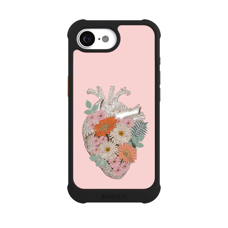 17 e NIVOmax Florales Vintage-Herz