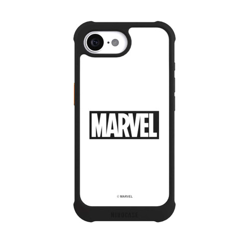 Apple iPhone 17e NIVOmax Marvel Logo White