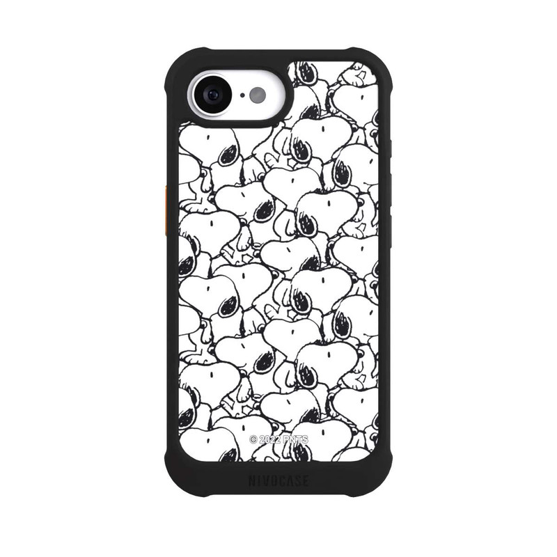 17 e NIVOmax Snoopy Pattern Noir & Blanc