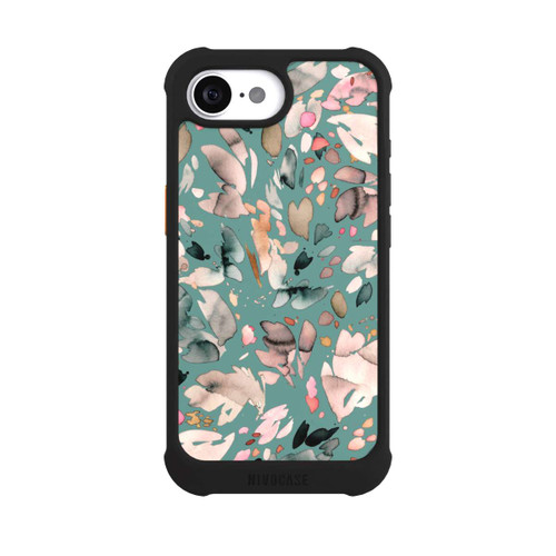 Apple iPhone 17e NIVOmax Abstract Flowers Petals Green