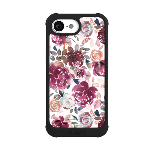 Apple iPhone 17e NIVOmax Herbstpfingstrosen und Rosen in Rosa