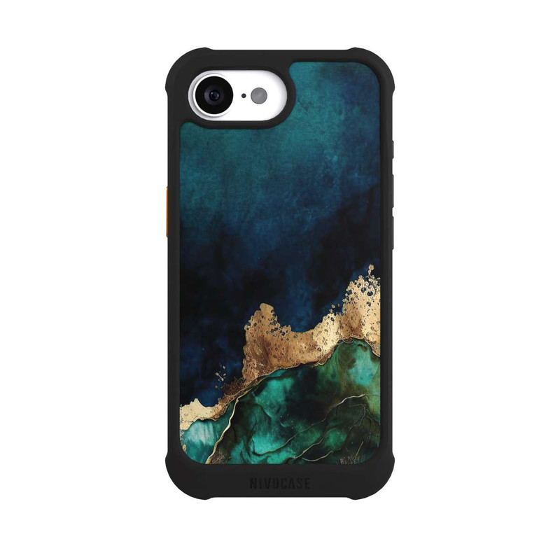 iPhone 17e NIVOmax Petrol Blue Gold