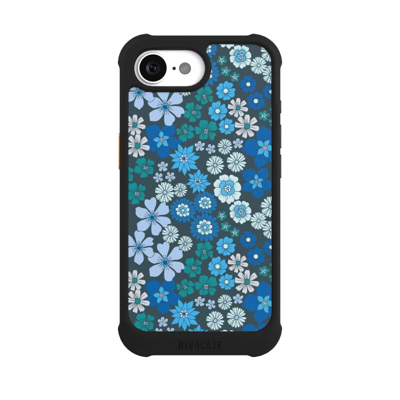 17 e NIVOmax Fleurs bleues DeinDesign